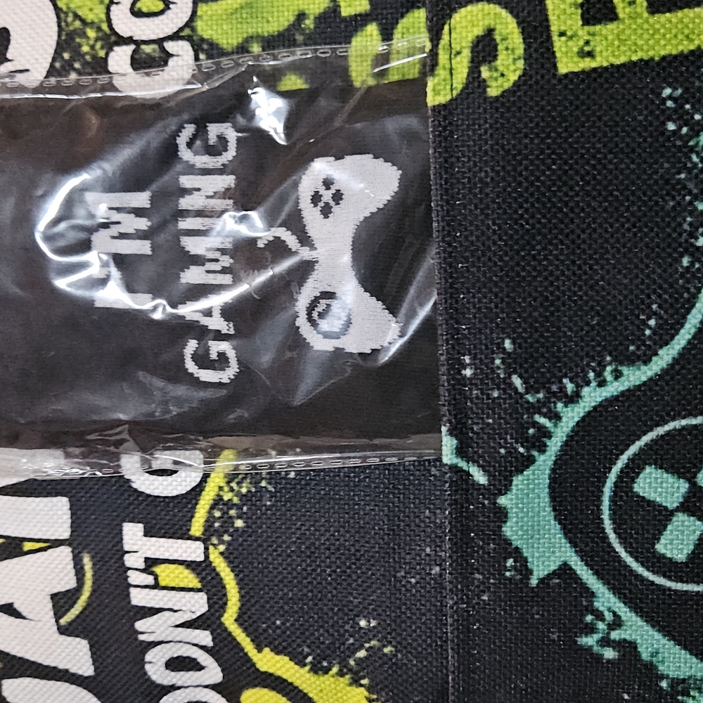 Gaming Graphic Pocket Pillow With Socks